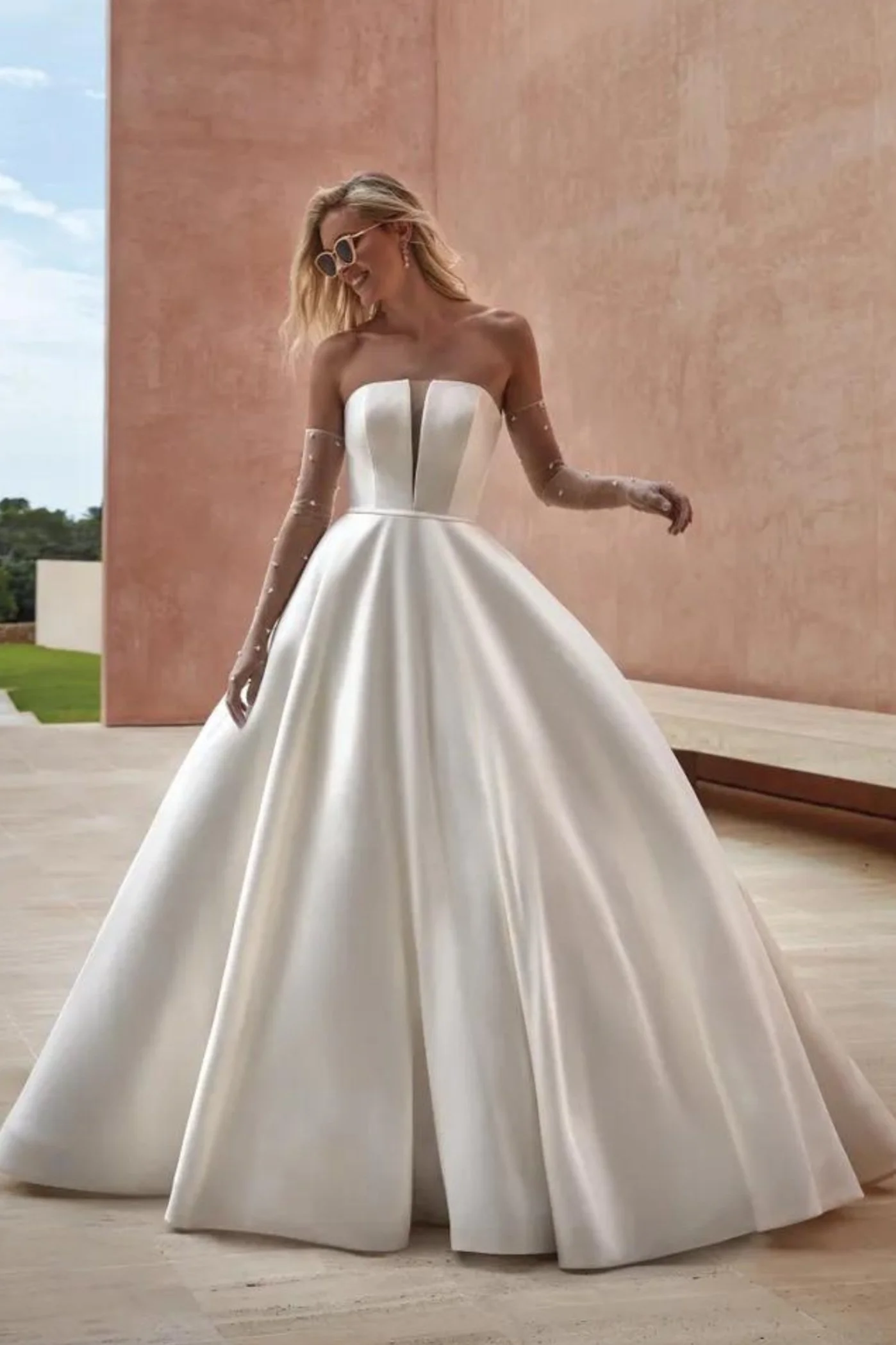 Pronovias top wedding jumpsuit